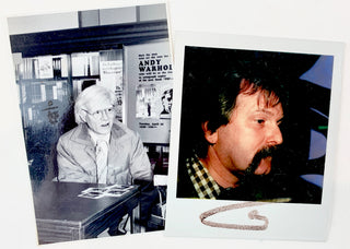 Warhol, Andy. (1928–1987) [Essay by Robert Rosenblum, Edited by David Whitney] Andy Warhol: Portraits of the 70s - SIGNED AND WITH AN ORIGINAL SIGNED POLAROID
