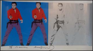 Warhol, Andy. (1928–1987) [Presley, Elvis. (1935–1977)] Elvis I and II - SIGNED