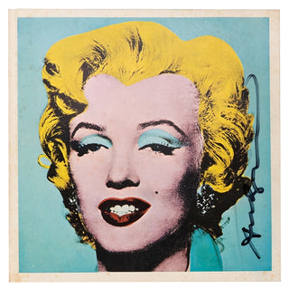 Warhol, Andy. (1928–1987) "Marilyn Monroe" - Signed Tate Gallery Exhibition Booklet, 1971