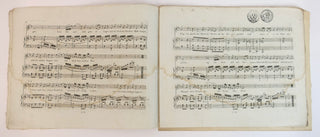 Weber, Carl Maria von. (1786 - 1826) Die Temperamente bei dem Verluste der Geliebten. Op. 46. - FIRST EDITION OF ONE OF THE FIRST EVER SONG CYCLES