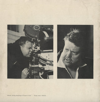 Welles, George Orson. (1915–1985) [Bogdanovich, Peter. (b. 1939)] The Cinema of Orson Welles by Peter Bogdanovich - SIGNED BY WELLES