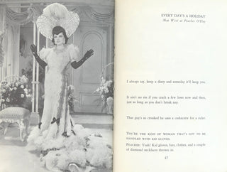 West, Mae. (1893-1980) [Weintraub, Joseph. EDITED BY] The Wit And Wisdom Of Mae West
