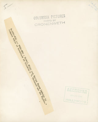 Wilde, Cornel. (1912–1989) & Jergens, Adele. (1917–2002) "A Thousand and One Nights" - Promotional Photographs