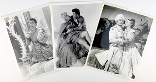 Wilde, Cornel. (1912–1989) & Jergens, Adele. (1917–2002) "A Thousand and One Nights" - Promotional Photographs