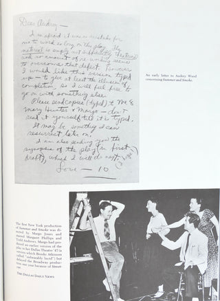 Williams, Tennessee. (1911–1983)  Leavitt, Richard F. (1929-2003) The World of Tennessee Williams. Edited by Richard F. Leavitt. With an Introduction by Tennessee Williams - SIGNED BY WILLIAMS & LEAVITT