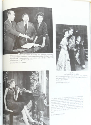 Williams, Tennessee. (1911–1983)  Leavitt, Richard F. (1929-2003) The World of Tennessee Williams. Edited by Richard F. Leavitt. With an Introduction by Tennessee Williams - SIGNED BY WILLIAMS & LEAVITT