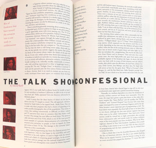 [Alhadeff, Gina. (?), EDITOR] [Hitchens, Christoper. (1949-2011), Lebowitz, Fran. (b. 1950), Schuyler, James. (1932-1991), & Others, CONTRIBUTORS] XXIst Century [ aka : XX!st Century ], Vol. 1, No. 1 (Winter 1990 / 1991)