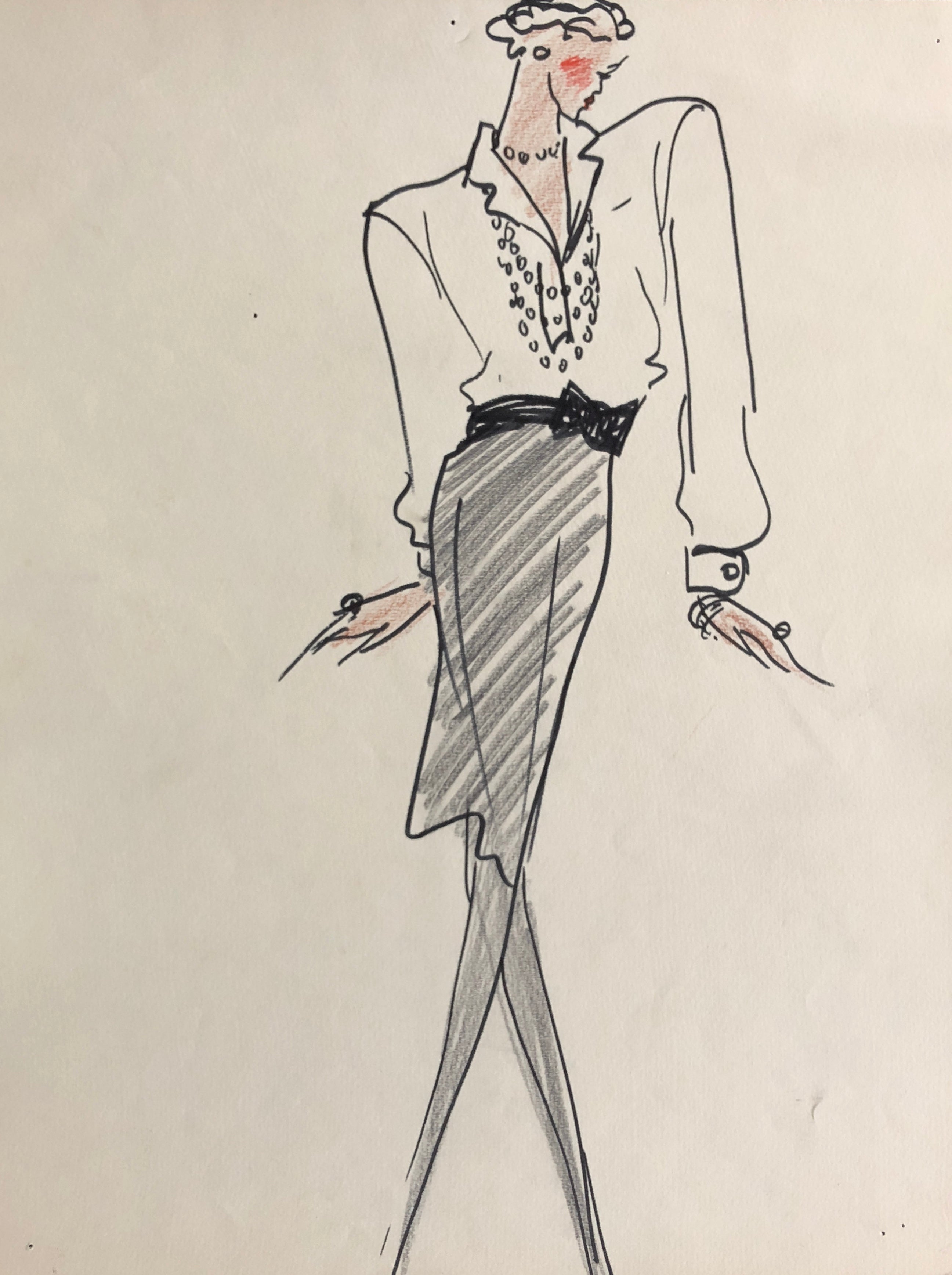 Yves saint laurent drawings hotsell