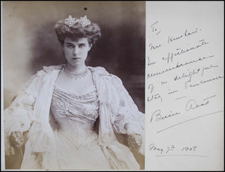 Ysaye, Eugene. (1858–1931) & Gérardy, Jean. (1877–1929) & Abott, Bessie. (1878–1919) Autograph Musical Quotation and Original Photographs