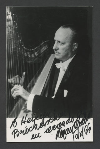 Zabaleta, Nicanor. (1907–1993) Signed Photograph