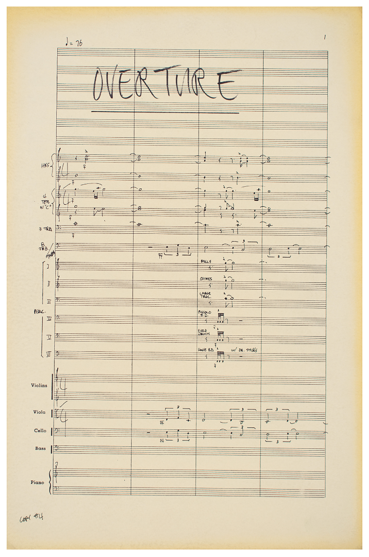 Zappa, Frank. (1940–1993) Collection of Hand-Annotated Score