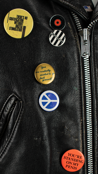 Zappa, Frank. (1940–1993) One-of-a-kind Schott Leather Jacket from Zappa's Estate