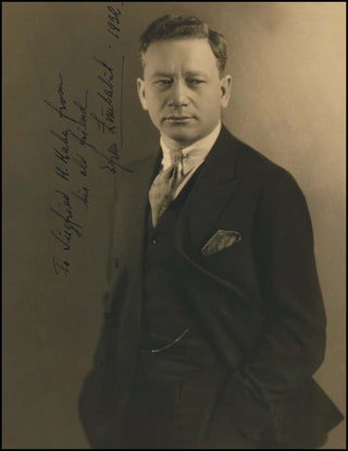 Zimbalist, Efrem. (1890 - 1985) Signed Photograph
