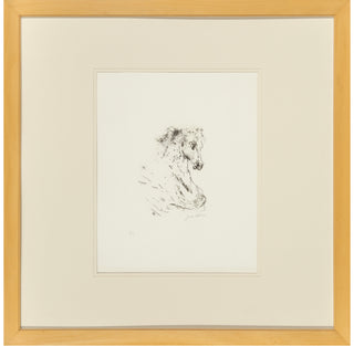 de Chirico, Giorgio. (1888-1978) Testa di cavallo, 1969