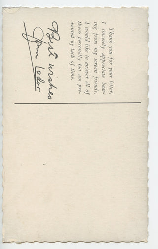 Signed Photograph Postcards of Actors and Actresses, view 6