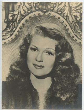 Rita Hayworth Signed Photograph, view 1